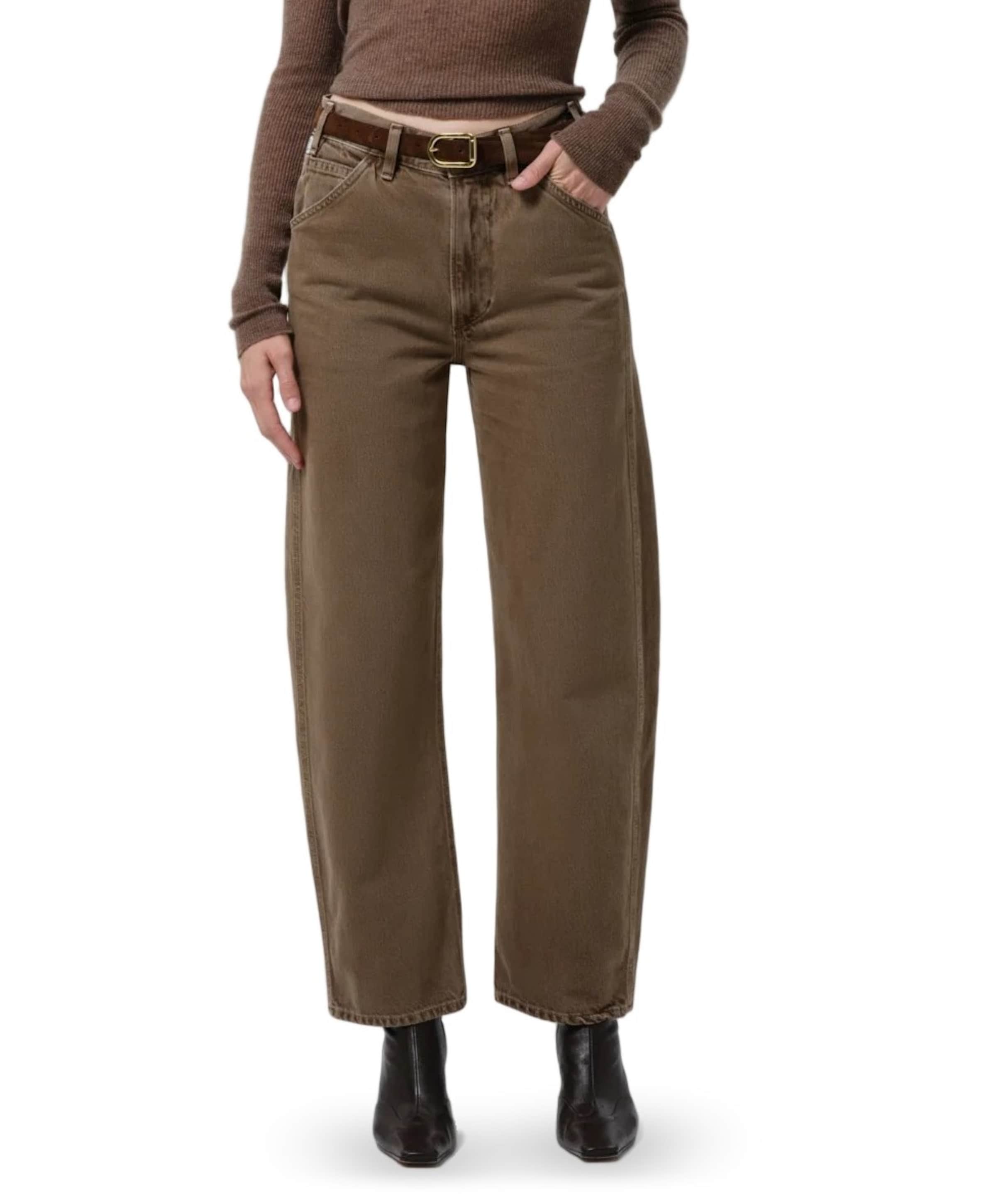 Miro Deck dames jeans bruin