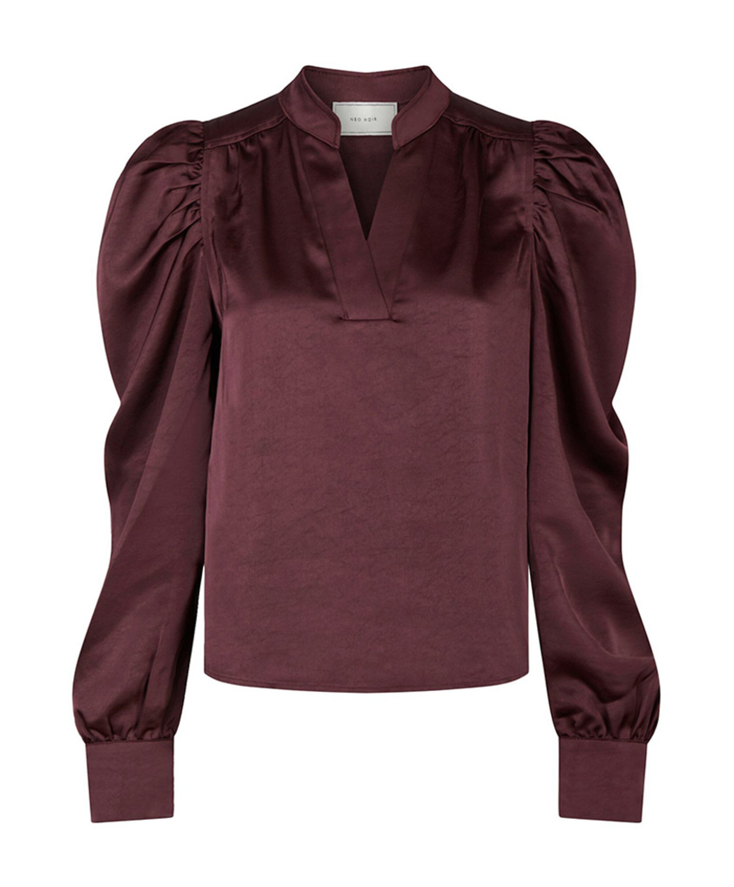Dames blouse bordeaux