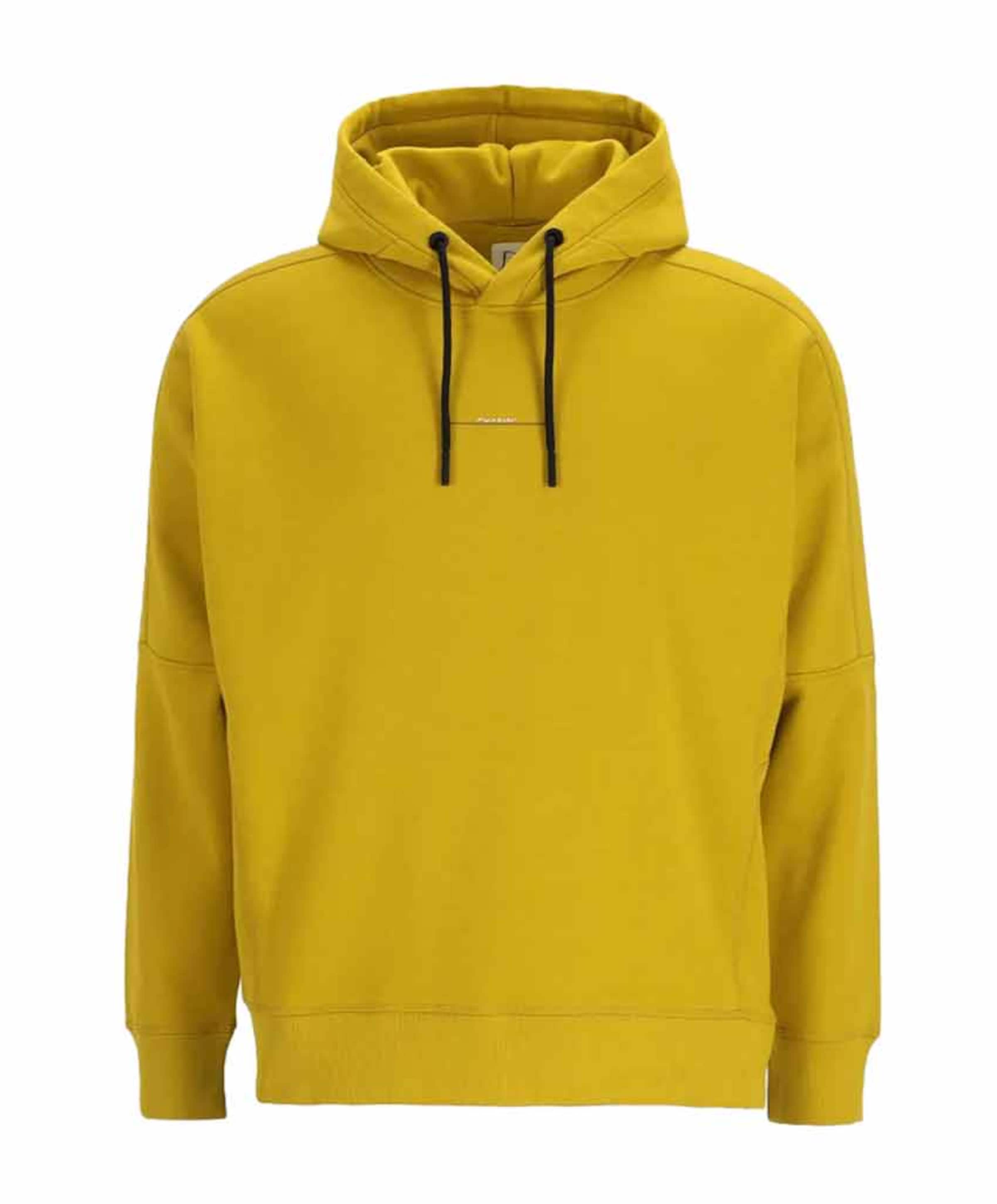 Hoodie geel