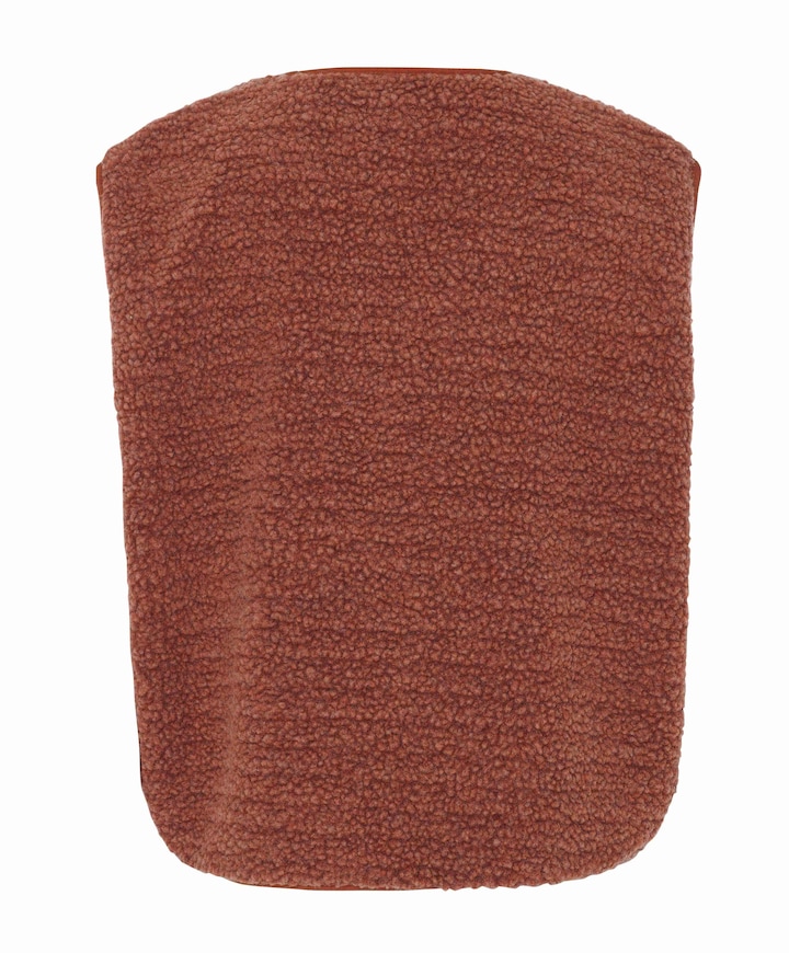Dames gilet brique