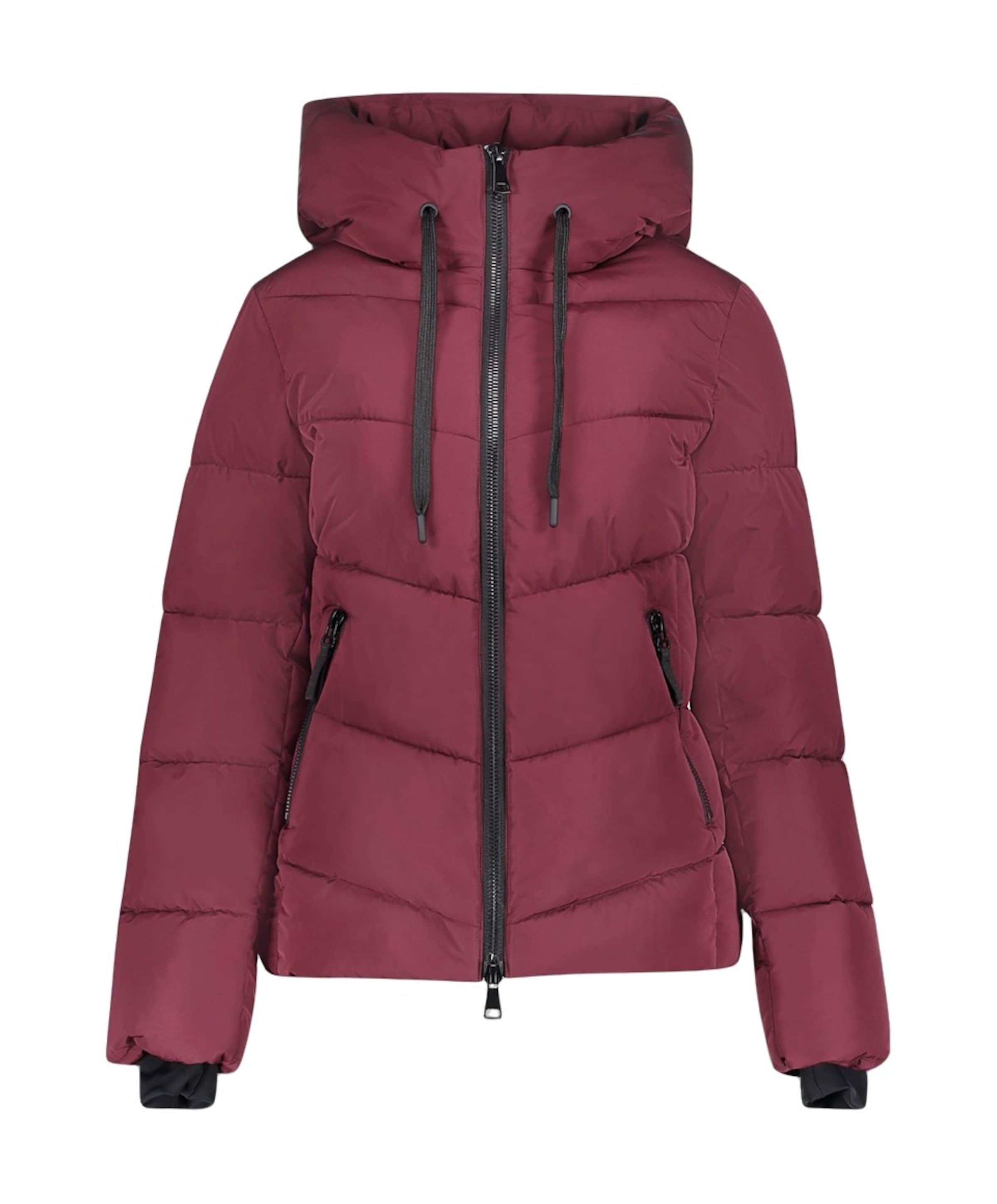 Dames jas bordeaux