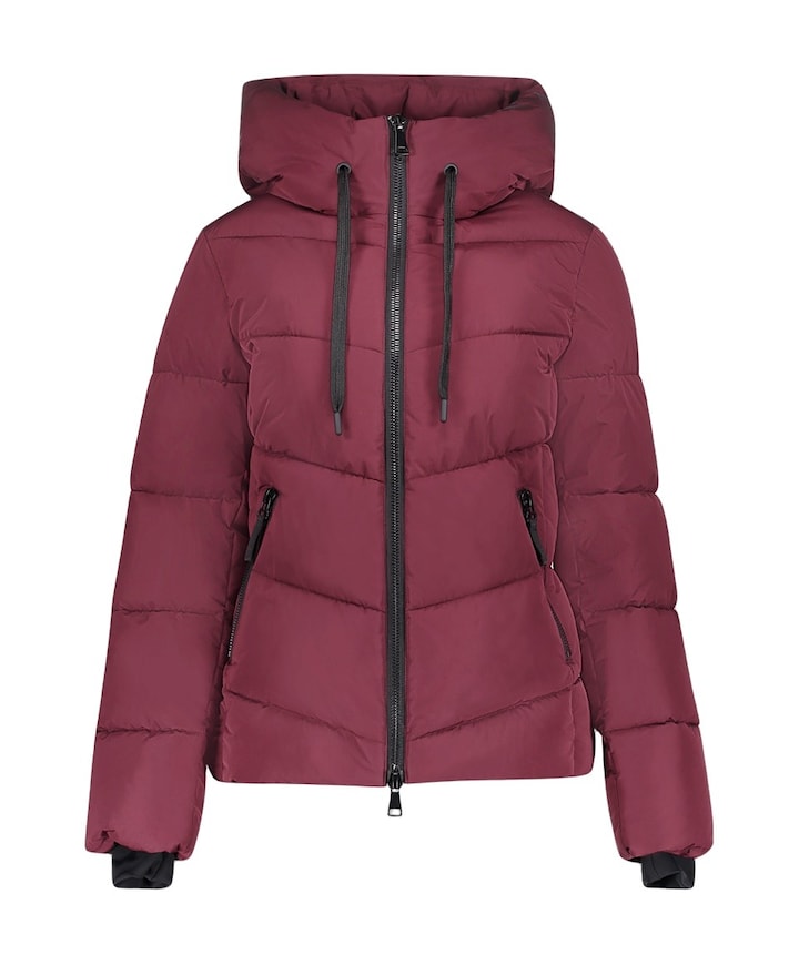 Dames jas bordeaux