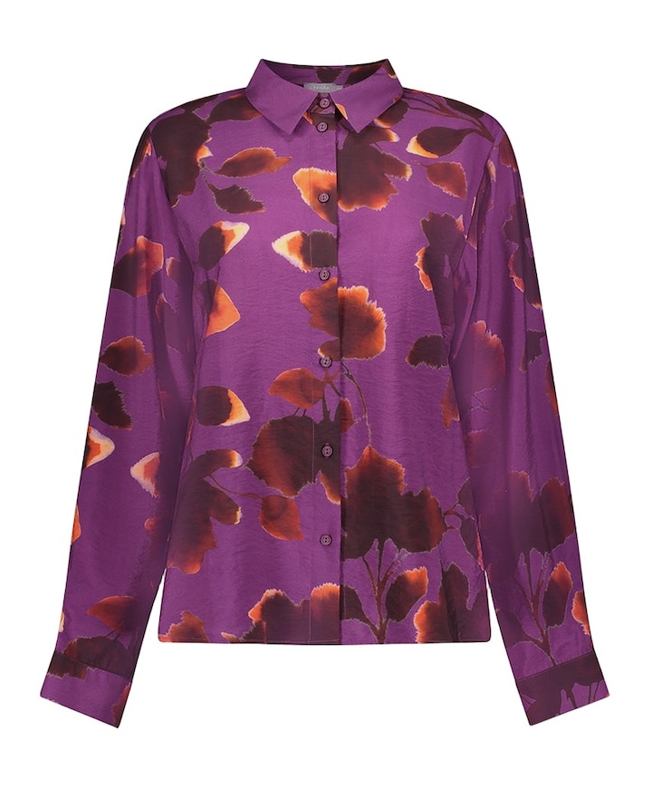 Dames blouse paars