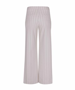 Lexie bonded pinstripe dames broek beige