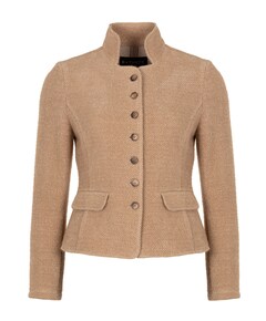 Dames jas bruin