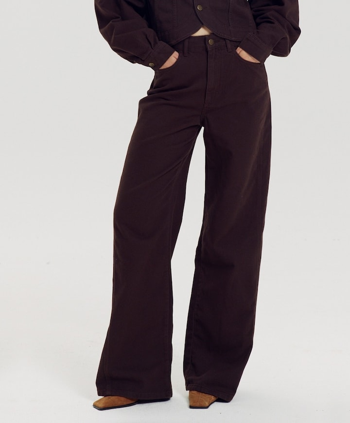 MAYRA-PA dames broek bruin
