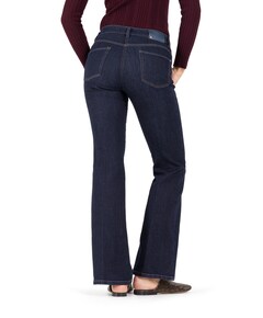 Paris flared dames jeans blauw
