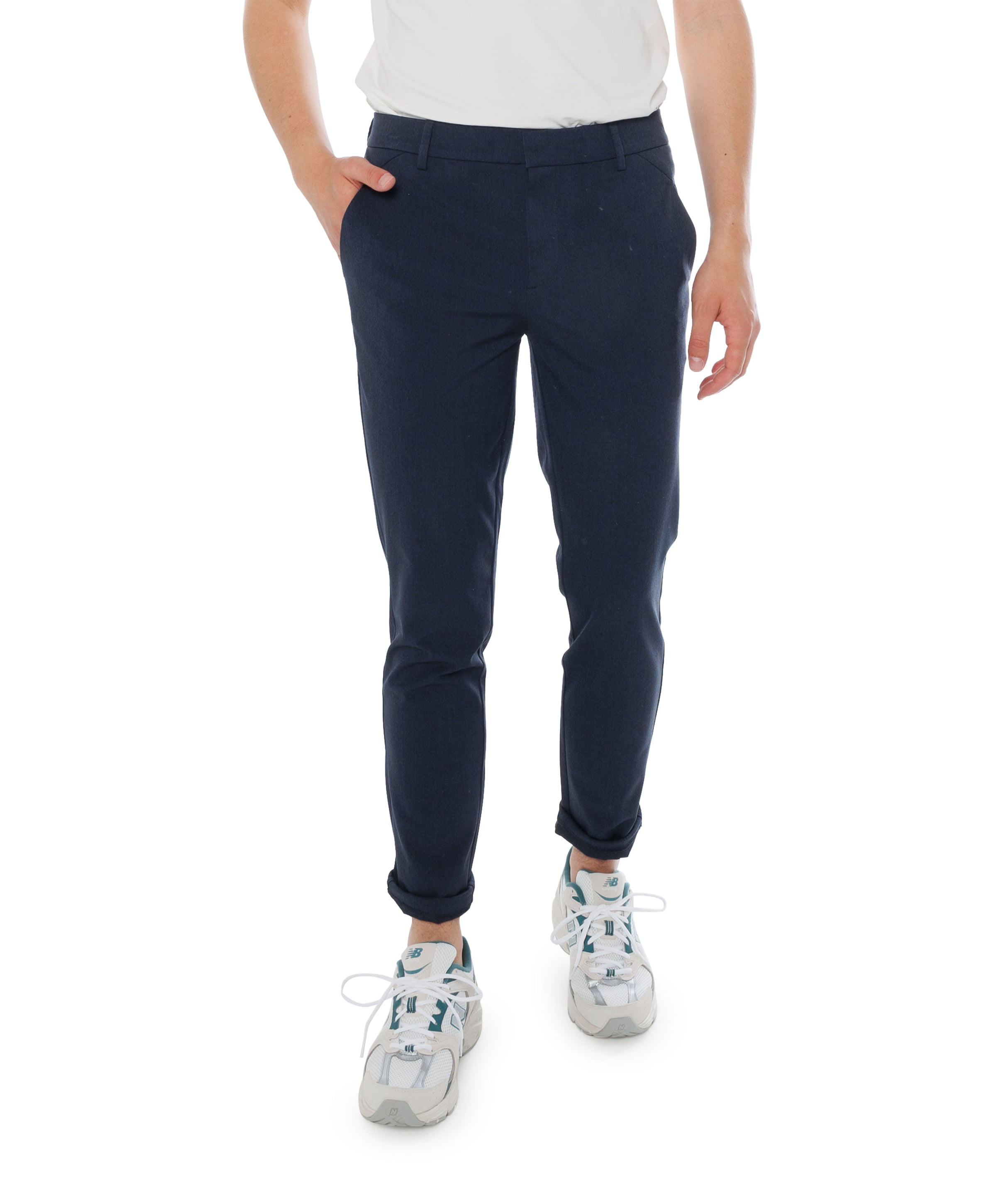JOSH 315  heren broek blauw