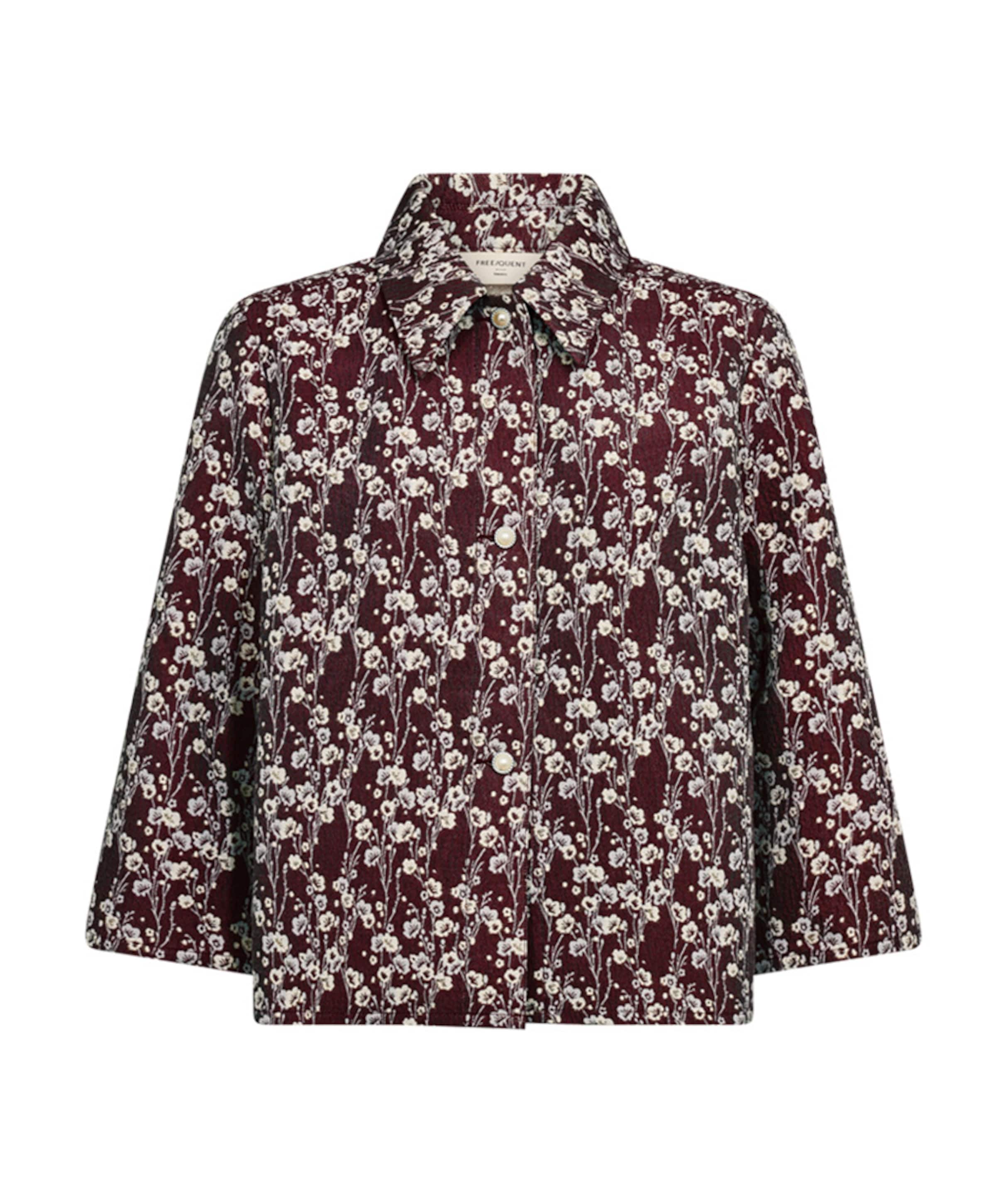 Dames jas bordeaux