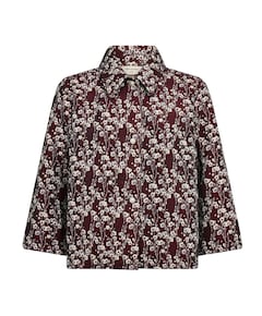 Dames jas bordeaux