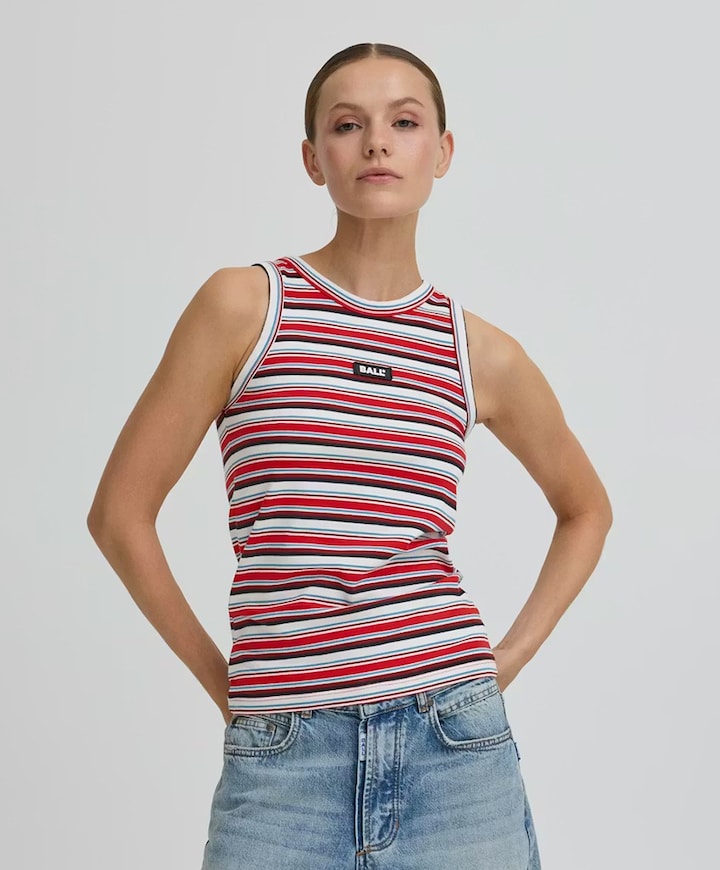 Dames top rood