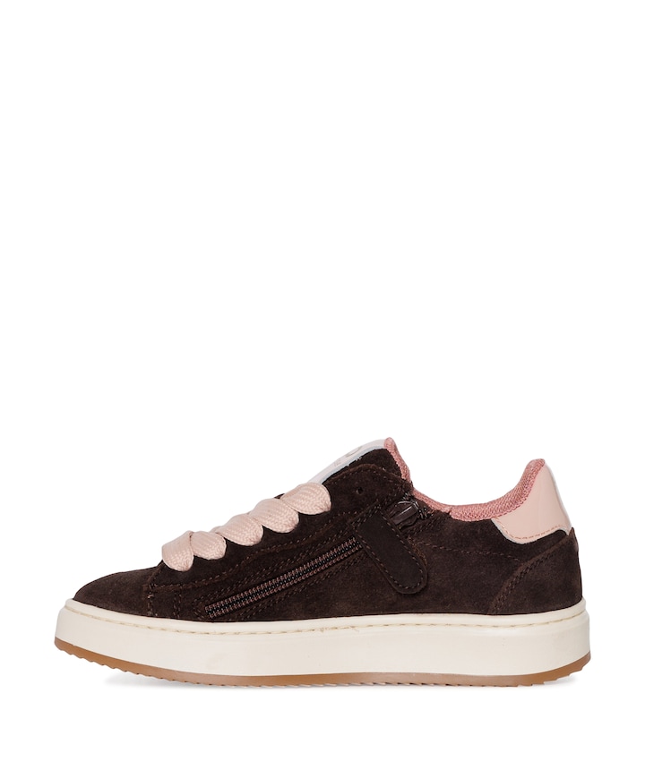uniseks sneakers  bruin