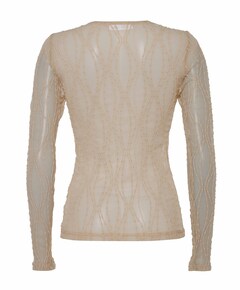 Dames top beige