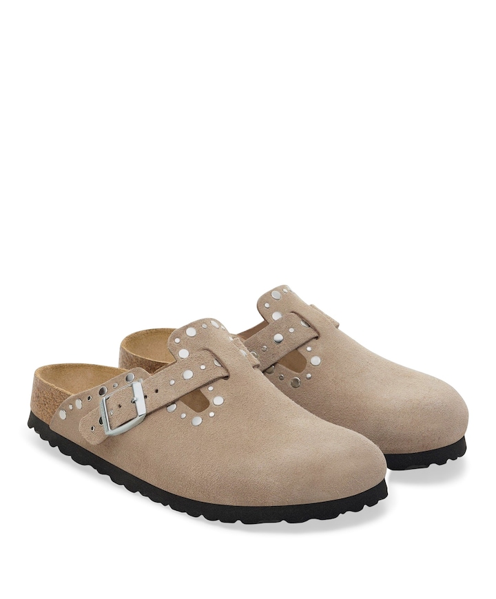 Boston Rivets dames clogs beige