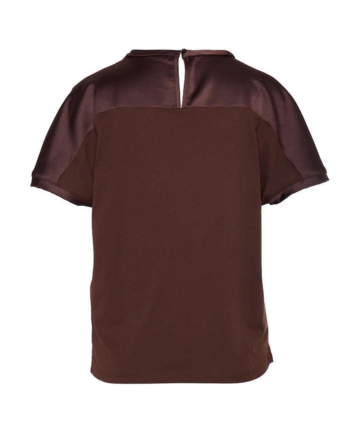 Dames T-shirt bruin