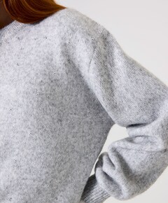 Meisjes trui grijs