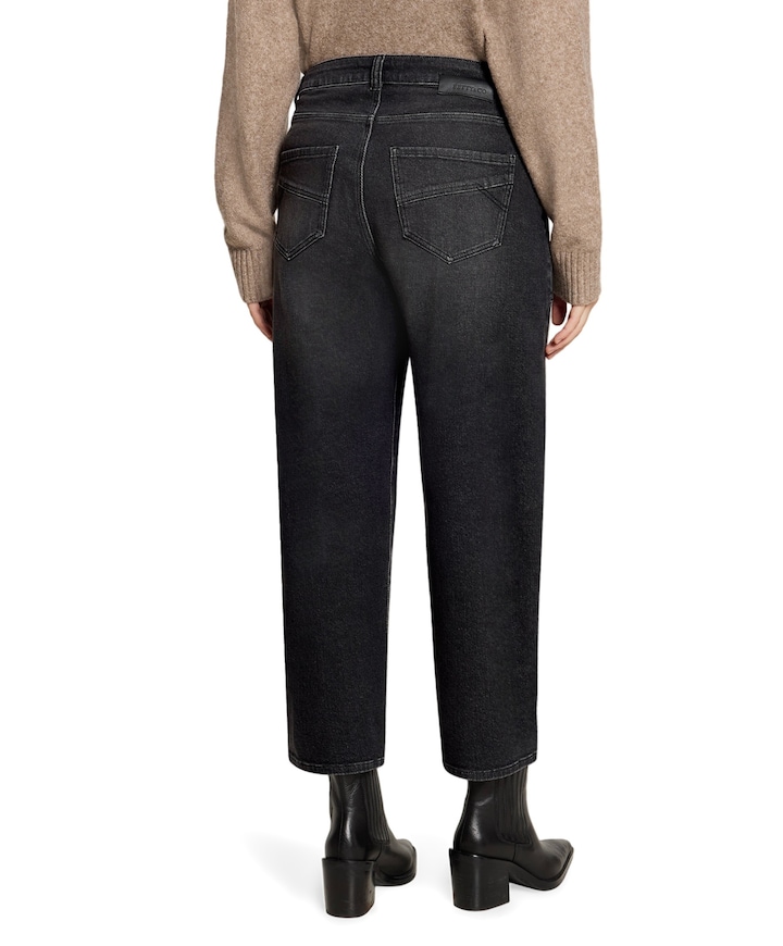7/8 dames jeans zwart