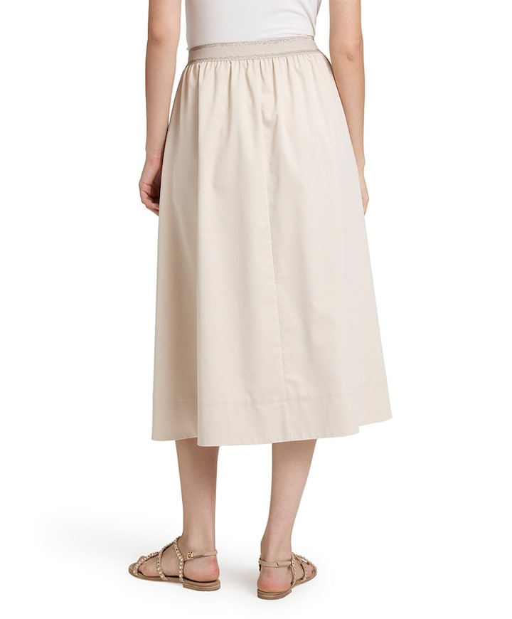 Dames rok beige