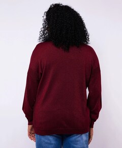 Trui bordeaux