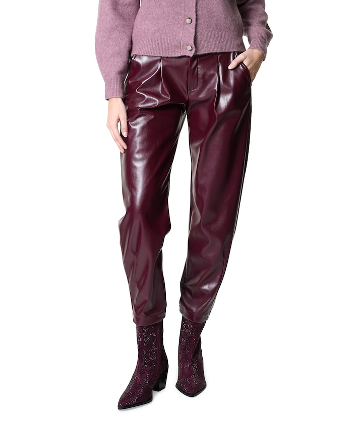 VENTI broek bordeaux