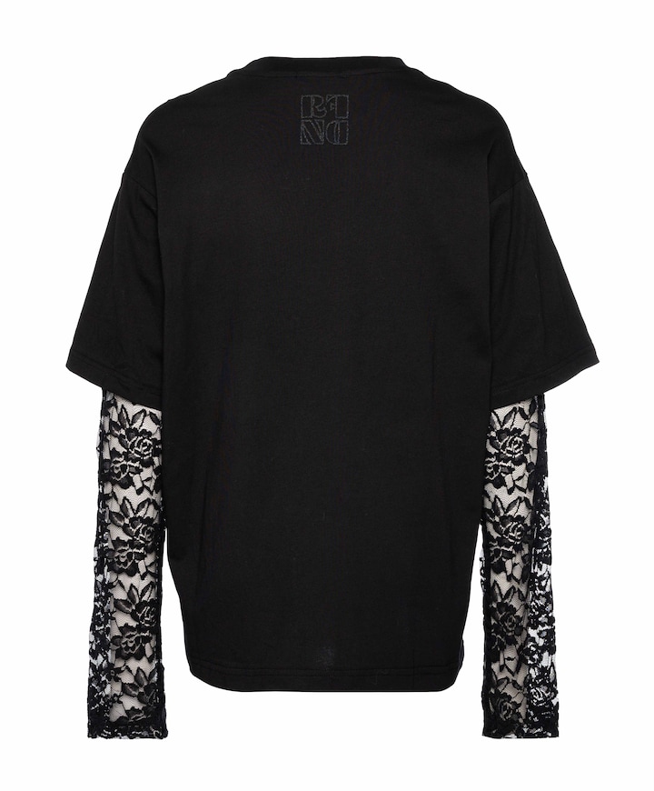 Dames longsleeve zwart