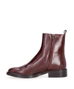 Boots dames enkellaarzen bruin