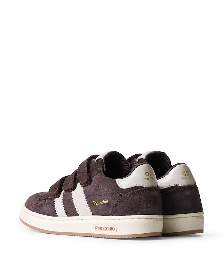 jongens sneakers bruin