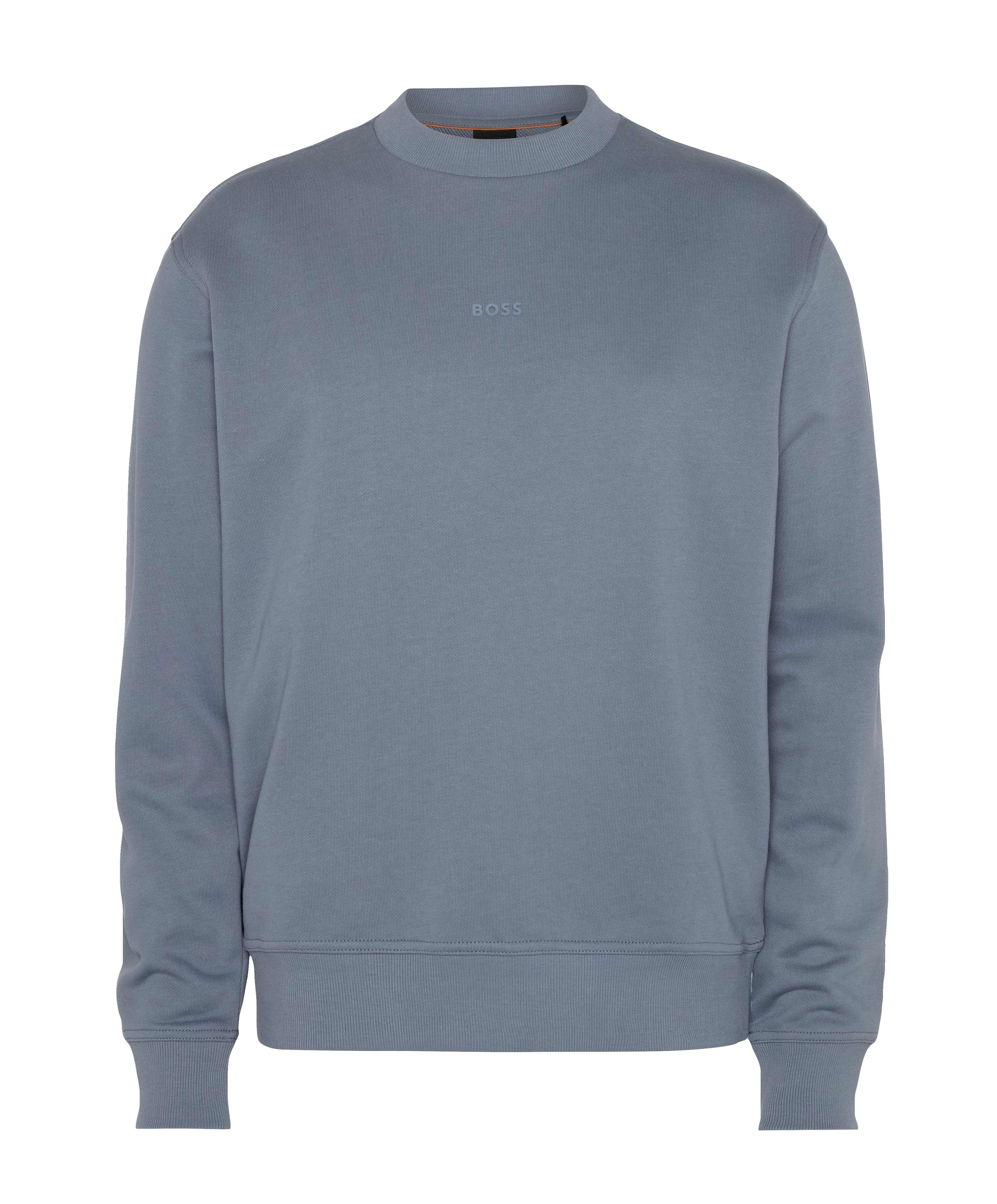 Heren sweater blauw