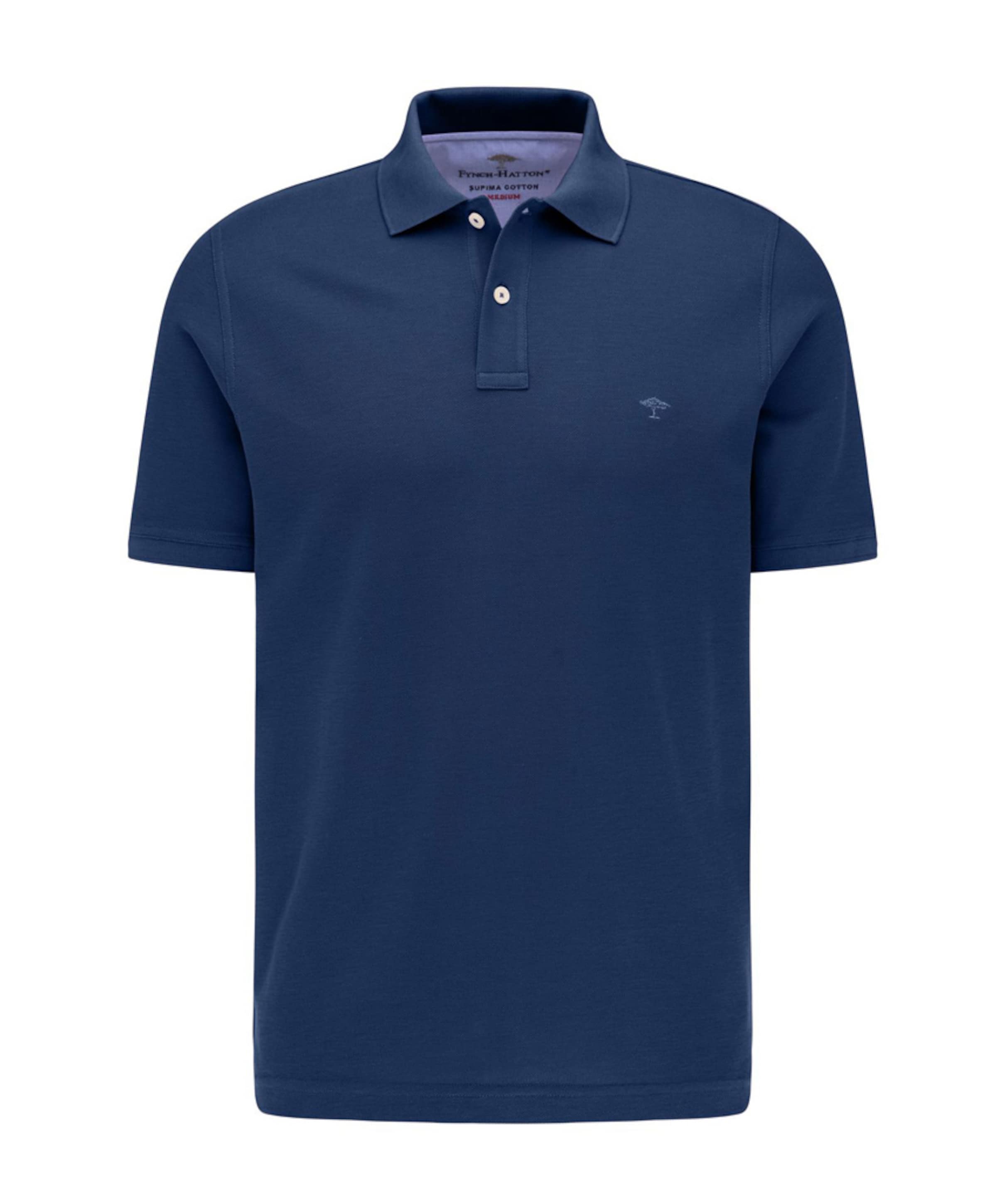 Heren polo blauw