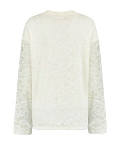 Dames longsleeve ecru