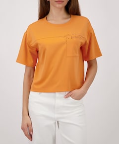 Dames T-shirt oranje