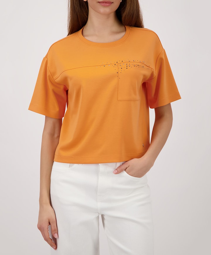 Dames T-shirt oranje