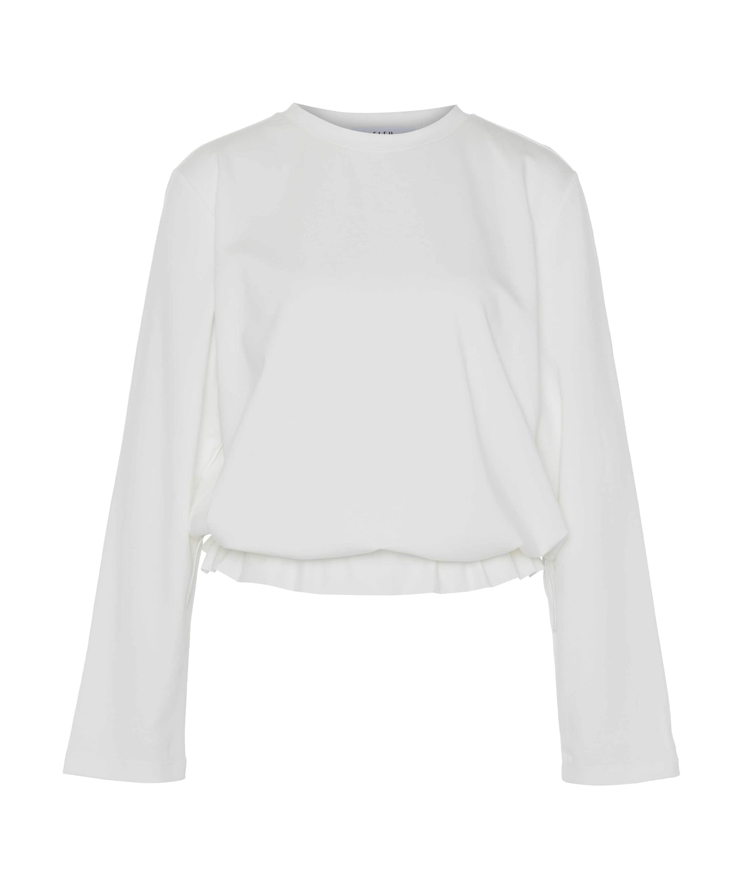 Dames longsleeve wit