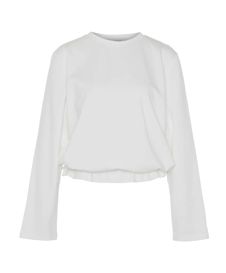 Dames longsleeve wit