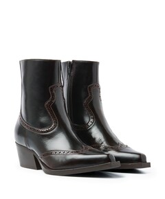 Do Aiden enkellaarzen bordeaux