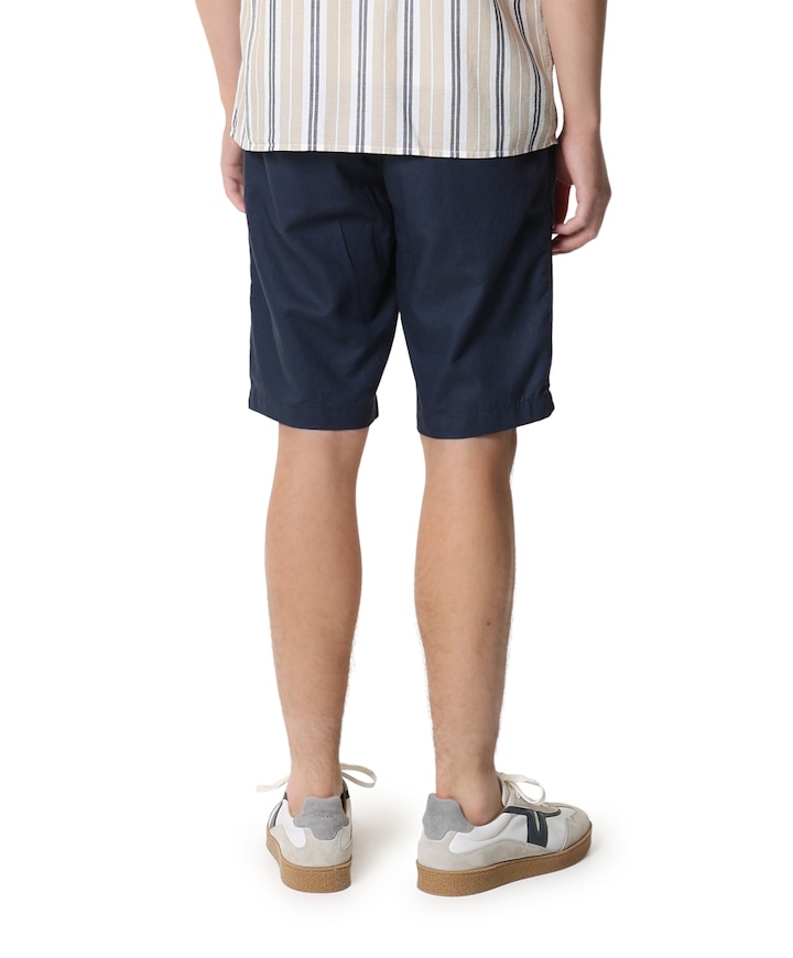Chino Bermuda heren korte broek blauw