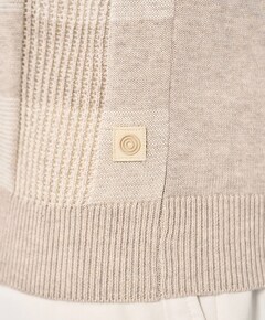 Heren polo beige