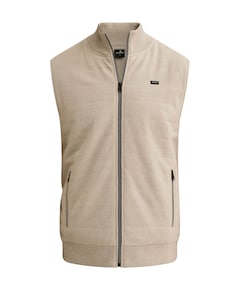 Heren bodywarmer beige