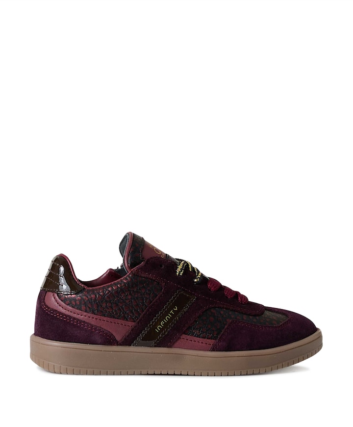 meisjes sneakers bordeaux