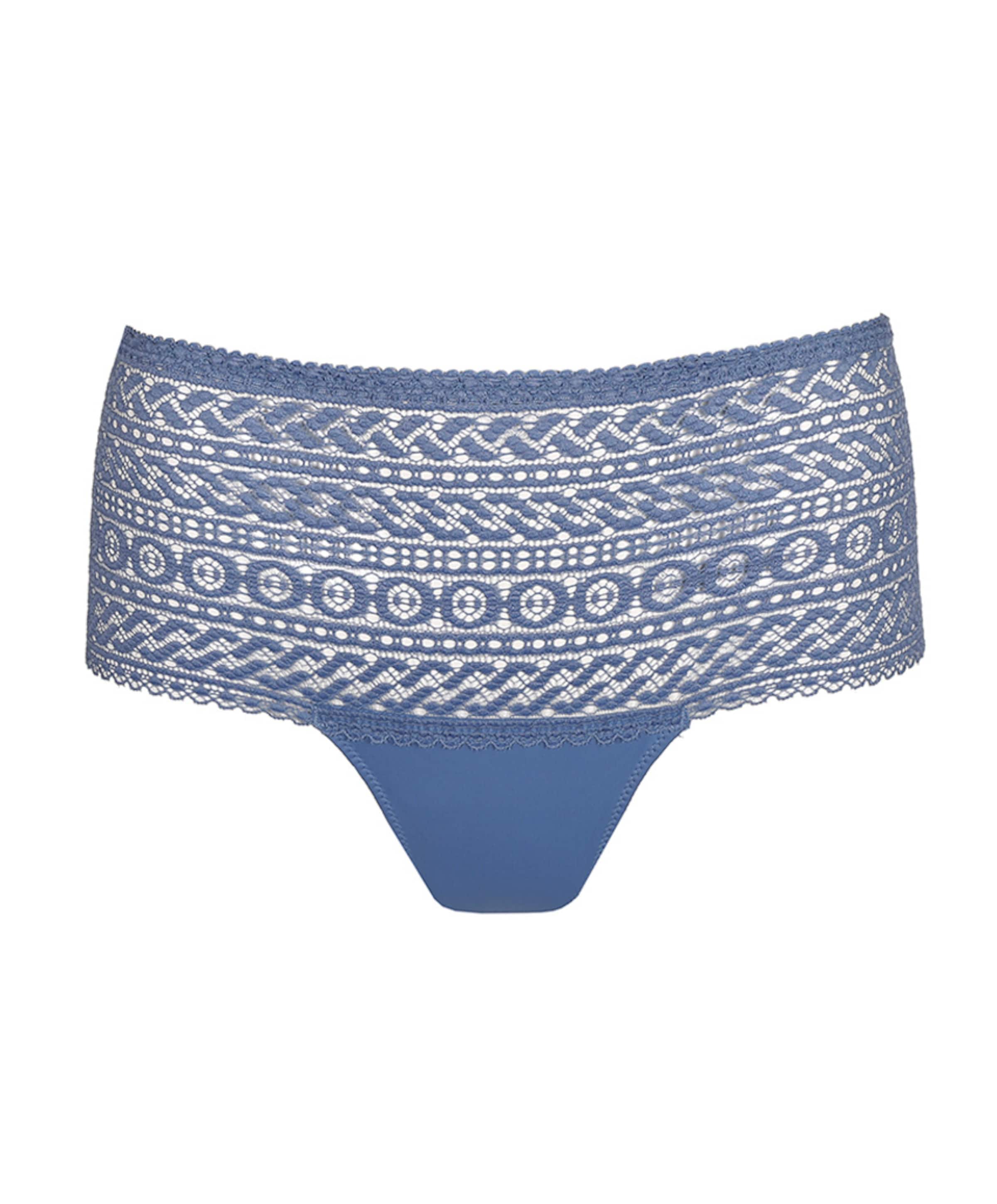 Dames string blauw
