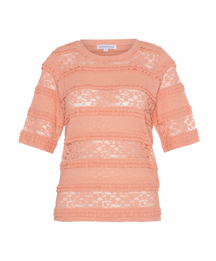 Dames T-shirt oranje