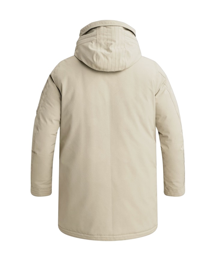 Heren jas beige