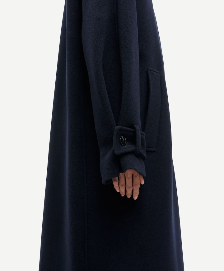 Dames jas blauw