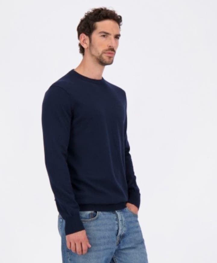 Heren trui blauw