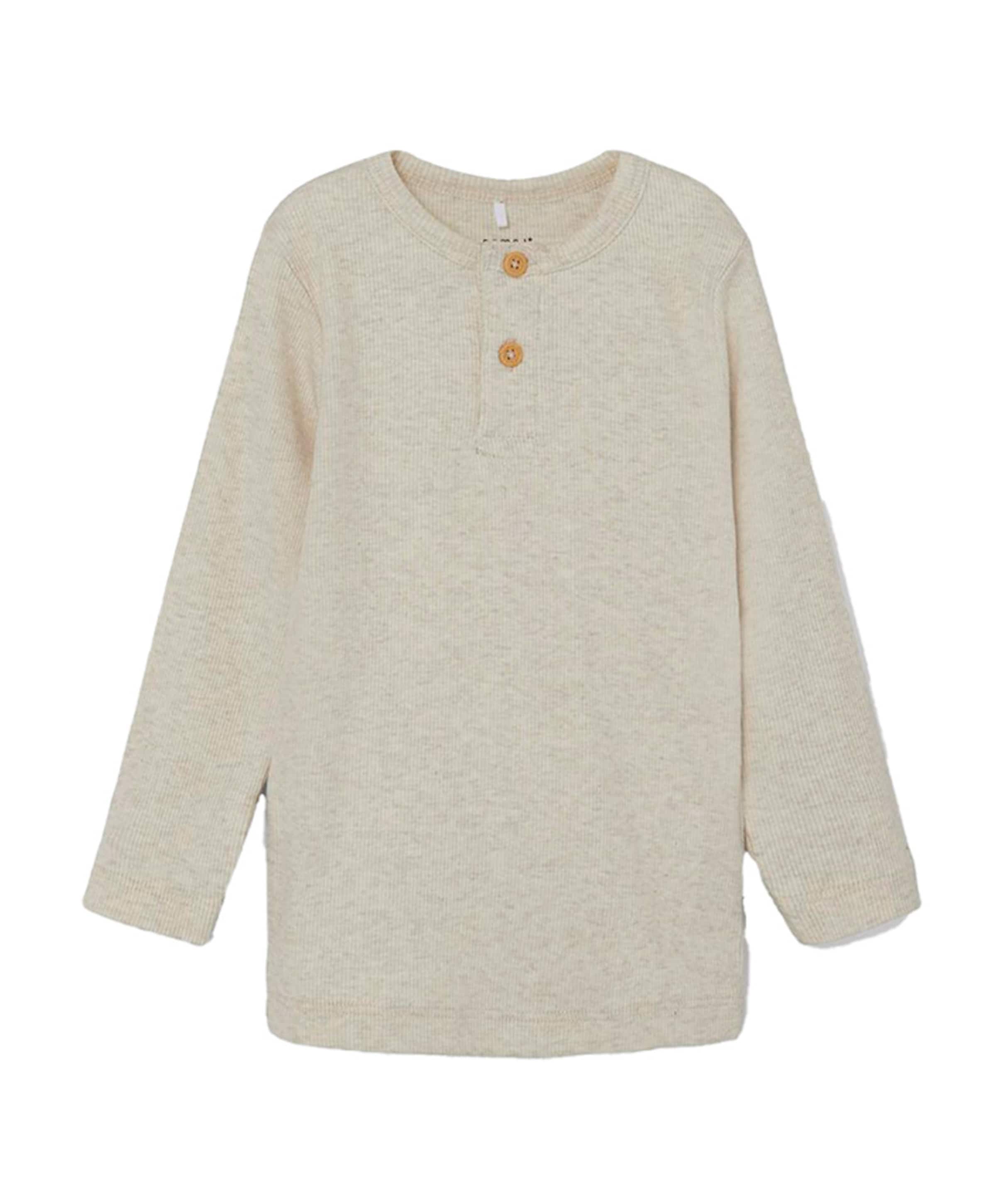 Jongens longsleeve beige