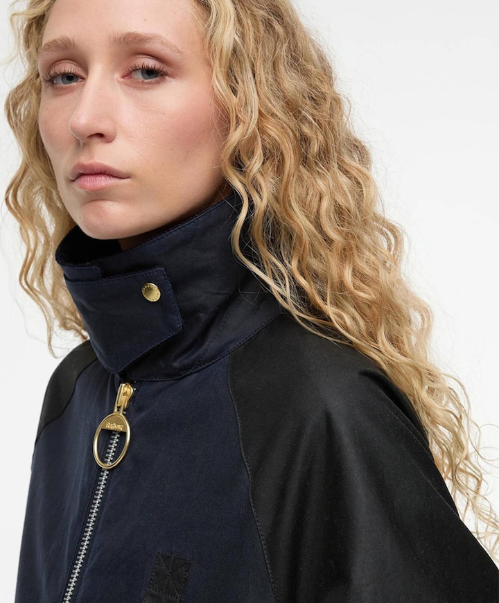 Dames jas blauw