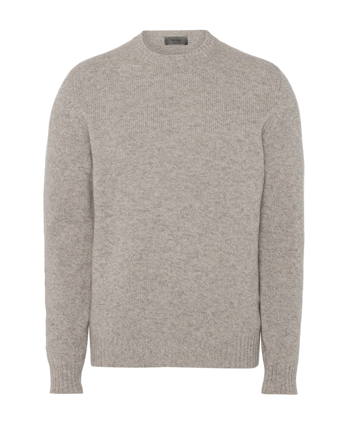 Heren trui beige