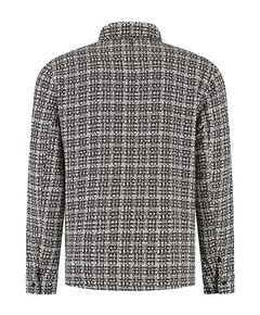 Heren overshirt bruin