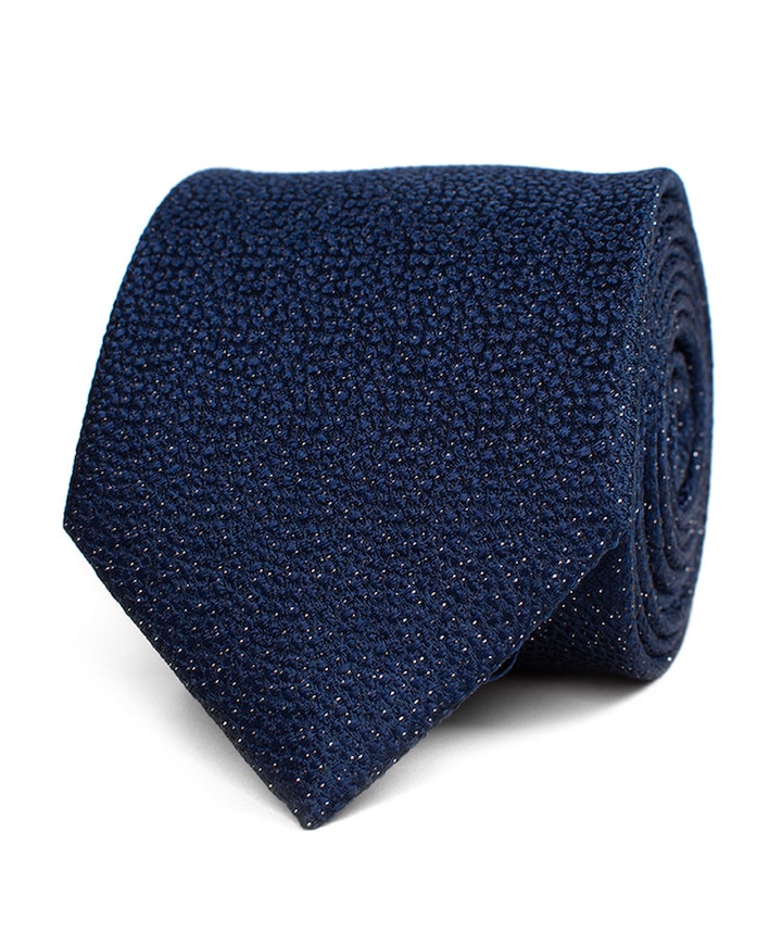 Heren stropdas blauw