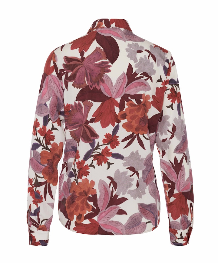Dames blouse bordeaux